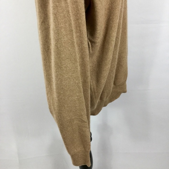 Tasso Elba Spa 100% Fine Cashmere V-Neck Pullover Sweater Size XL - Picture 12 of 13